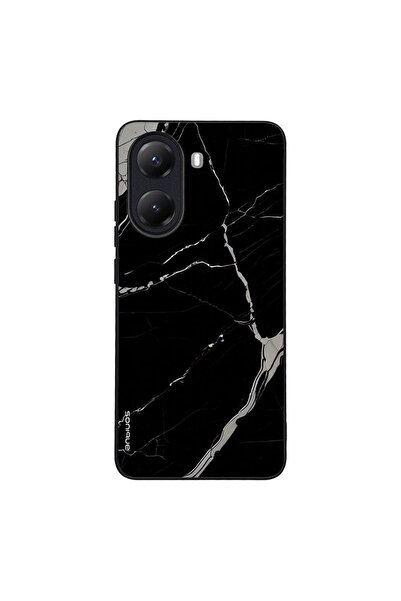 Sonique Θήκη Marble Series για Xiaomi Poco X7 Pro 5G Μαύρο