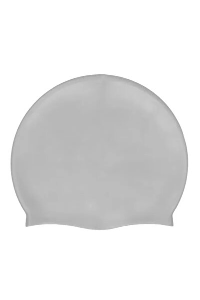 Choice6 23.5 18.5cm C164-Grey-1pcs Waterproof Silicone Swim Caps Women Men Hi...