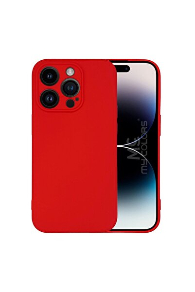 Sonique Θήκη Σιλικόνης My Colors Apple iPhone 14 Pro Max Κόκκινο