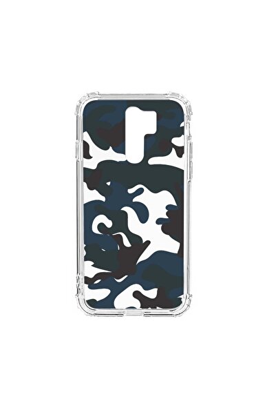 bestcase Husa Anti Shock Silicon Compatibila cu Xiaomi Redmi 9, Camouflage, M...
