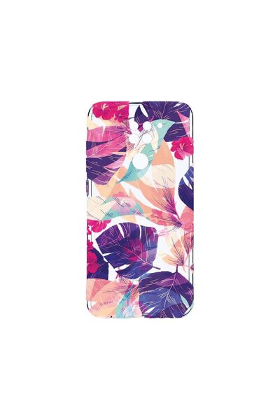 bestcase Прозрачен силиконов калъф 2ММ, съвместим с Xiaomi Redmi Note 9, Троп...