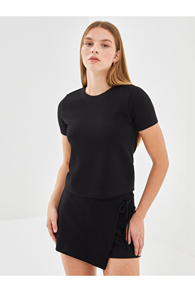 LC Waikiki Tricou de damă cu guler tip pâlnie