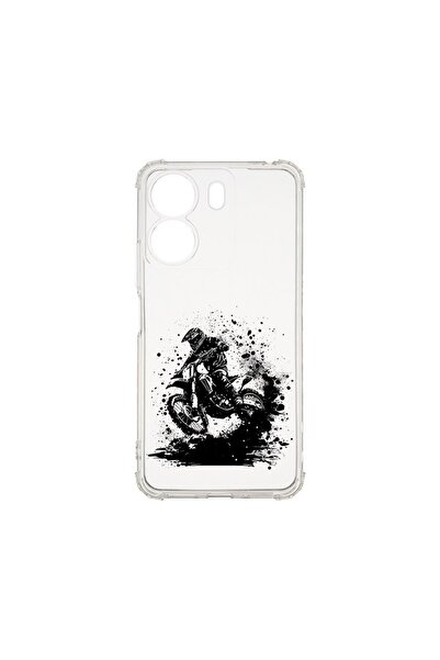 bestcase Husa Anti Shock 1.5MM, compatibilă cu Xiaomi Redmi 13C, MotoCross, T...