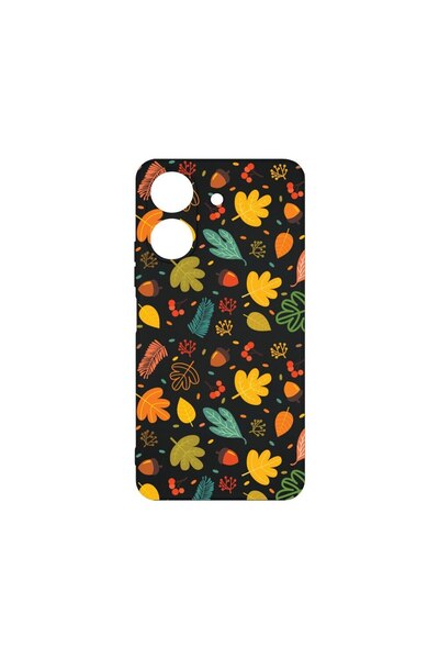 bestcase Λεπτή Θήκη Σιλικόνης 0.8MM, Συμβατή με Xiaomi Redmi 13C, Φθινοπωρινή...