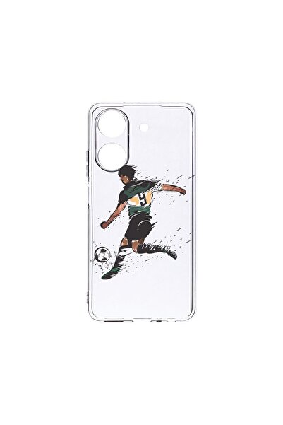 bestcase Διαφανής Θήκη Σιλικόνης 2MM, Συμβατή με Xiaomi Redmi 13C, Σχέδιο Ποδ...