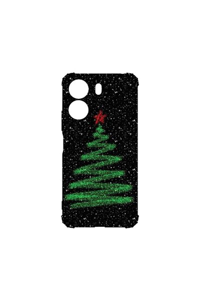 bestcase Husa Anti Shock 1.5MM, compatibilă cu Xiaomi Redmi 13C, design brad ...