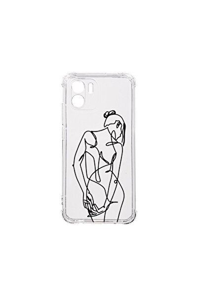 bestcase Anti Shock 1.5MM Case, Compatible with Xiaomi Redmi A1, Woman Linear...