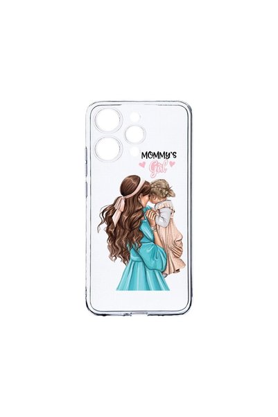 bestcase Прозрачен силиконов калъф 2ММ, Съвместим с Xiaomi Redmi 12 4G, Мамин...