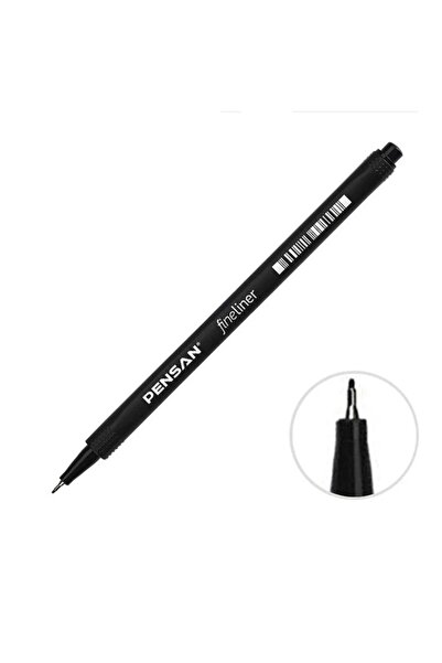 Pensan 6500 Fineliner Felt Tip Pen 10 Pcs