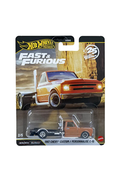 HOT WHEELS Premium Fast Furious 25. Year 1967 Chevy Custom C-10 Hnw46 - 979P