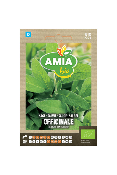 Amia Seminte bio de salvie Officinale Amia, 1 g