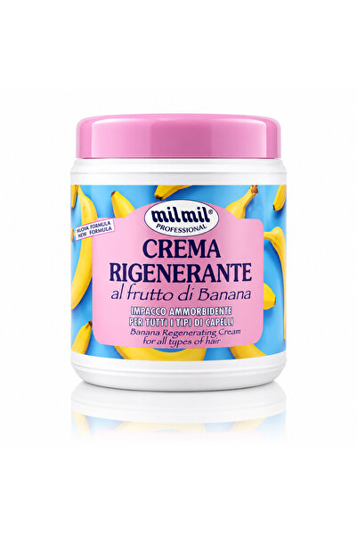 Mil Mil Mască regenerantă pentru păr cu extract de banană, Banana Regeneratin...