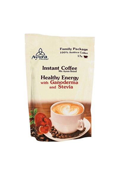 Ayura Cafea Instant cu ganoderma si stevie Mix Family, 250 g