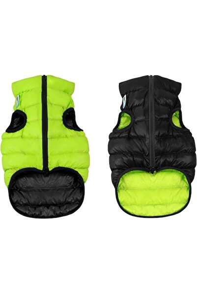 AiryVest Jachetă reversibilă pentru câini, AiryVest, verde/negru, XL (M45)