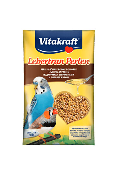 Vitakraft Vitamine pentru perusi Ulei Cod (Lebertran) 20G