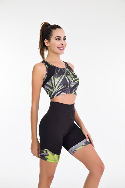 Lady Lingerie Γυναικείο Σετ Γυμναστικής με Σορτς και Μπουστιέρα, Αθλητικό Σετ