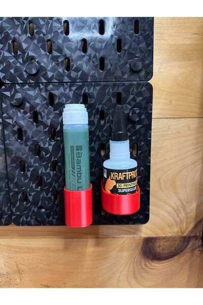 DU&ER Skadis Adhesive Stand |   Pegboard Quick Adhesive Organizer and Worksho...