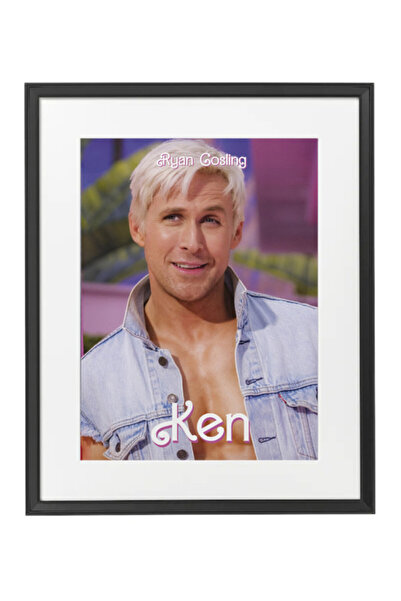 Boomah Accessories Ken Barbie Movie Poster with Frame 50x40cm