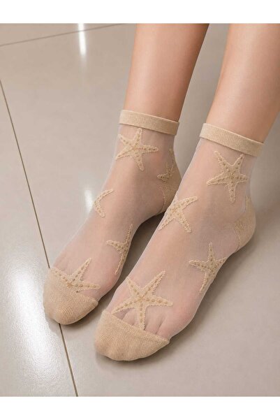 Nihomall20 Tulle Transparent Socks 3-Piece