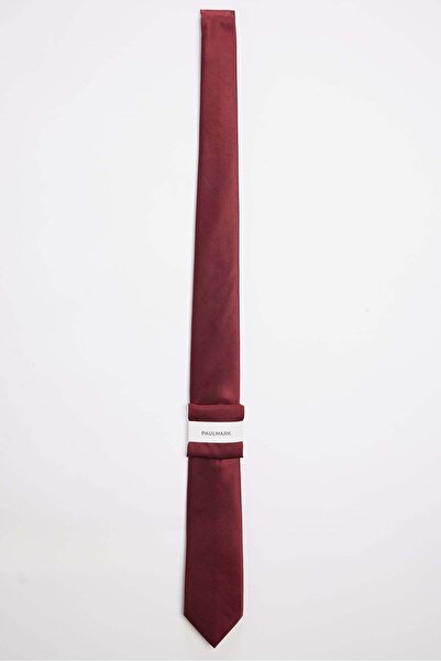 PAULMARK Men's Solid Color Classic Tie
