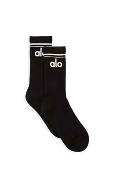 AIO Meia Alo Yoga Unisex Half-Crew Throwback Long tube