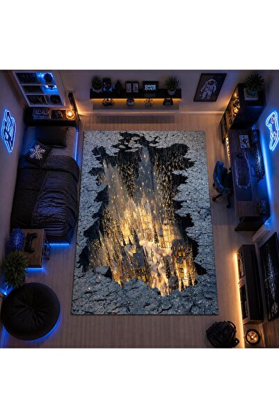 Rugs Modern Halı SDT Geleneksel Tema Desenli Modern Dokuma Taban Dekoratif Ha...