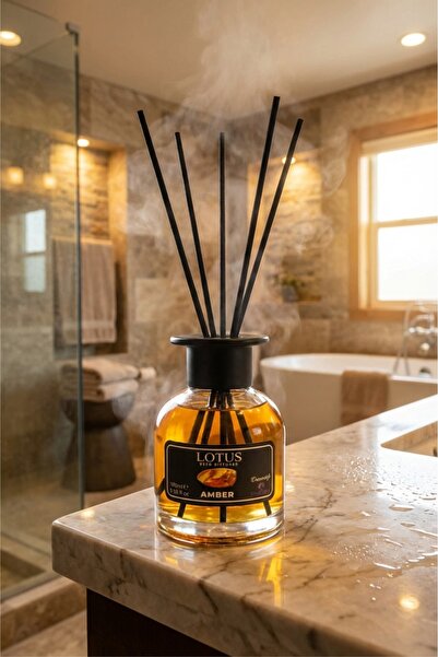 Sarıoğlu DTM Amber bambu çubuklu oda kokusu 100ML