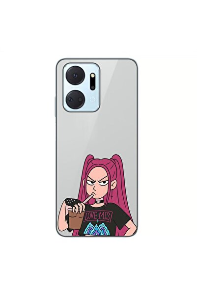 OEM Husa compatibila cu Honor X7a Silicon Gel Tpu Model KPop Demon Hunters Se...