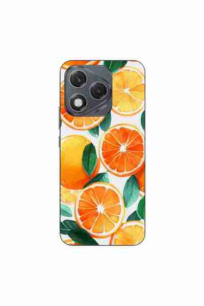 OEM Husa compatibila cu Honor 400 Lite Silicon Gel Tpu Model Oranges