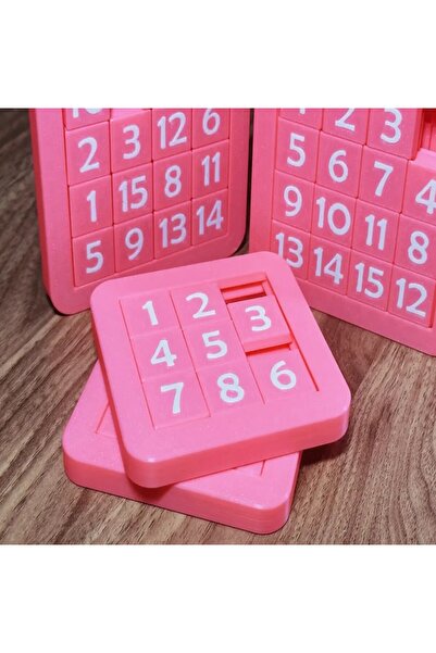 Stone3D Çocuklar İçin Eğitici Sayılarla Dolu Kaydırma Bulmacası Puzzle