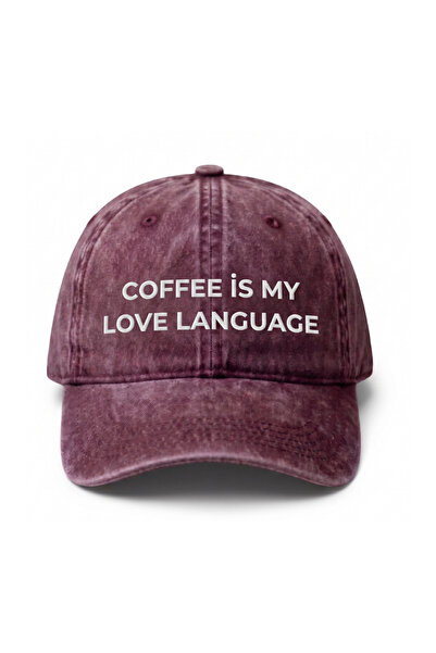 Tresore ''Coffee Is My Love Language'' Embroidered Washable Hat /''Coffee Is ...
