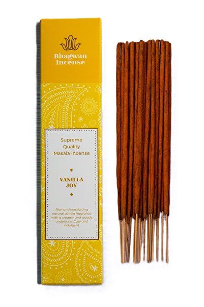 Bhagwan Incense Bucuria Vaniliei - bețișoare parfumate masala naturale premiu...