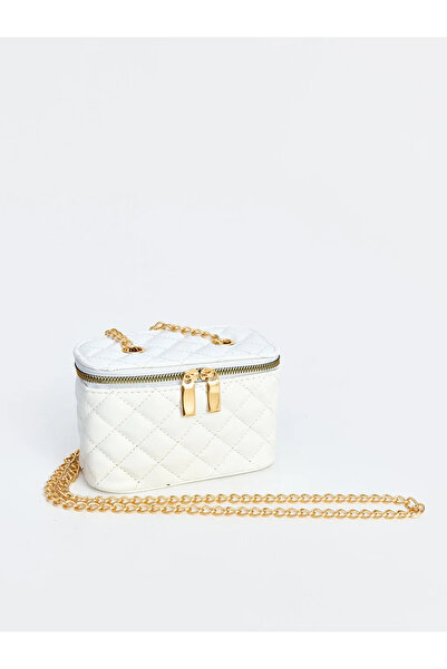 LC Waikiki White Leather Look Women's Shoulder Bag