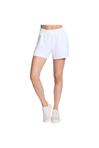 SKECHERS Șorturi GO WALK Everywhere, cu talie elastică de 4 inch, Alb, Femei