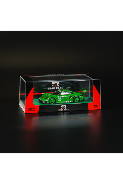 Star Race 1:64 Porsche 911 GT3 R Tyrannosaurus T-Rex Rexy Green #80