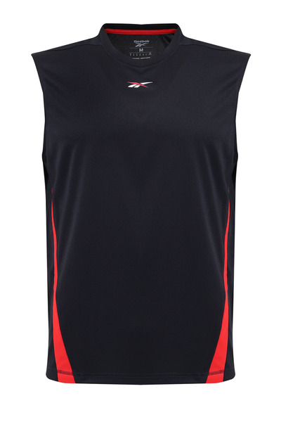 Reebok ID TRAIN BLCK SLVLSS TEE Siyah Erkek Atlet