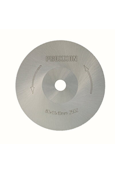 Proxxon Disc din oțel HSS, 80mm, 250 dinți, 28730
