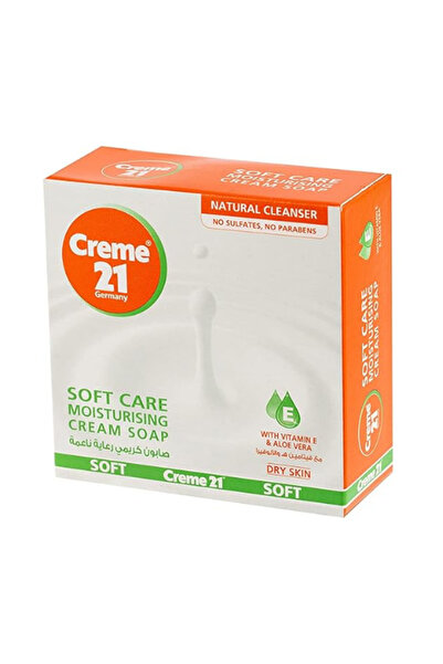 Creme 21 كريم 21 صابون مرطب للعناية الناعمة 125 جرام