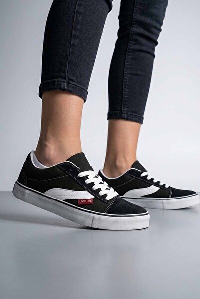 vynor atelier Unisex Μαύρα υφασμάτινα παπούτσια Λινά αθλητικά παπούτσια Casua...