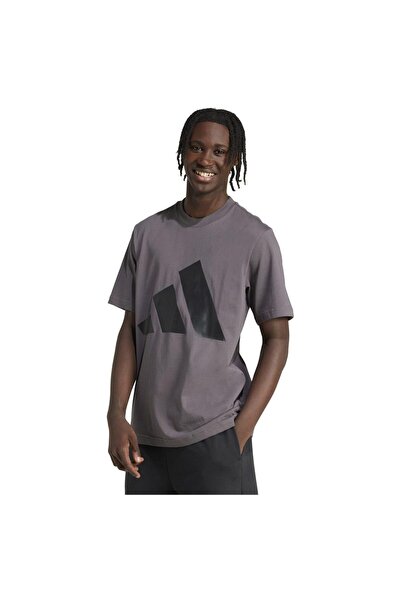 adidas Bărbați& # x27;s Tricou cu mânecă scurtă Essentials cu logo mare S