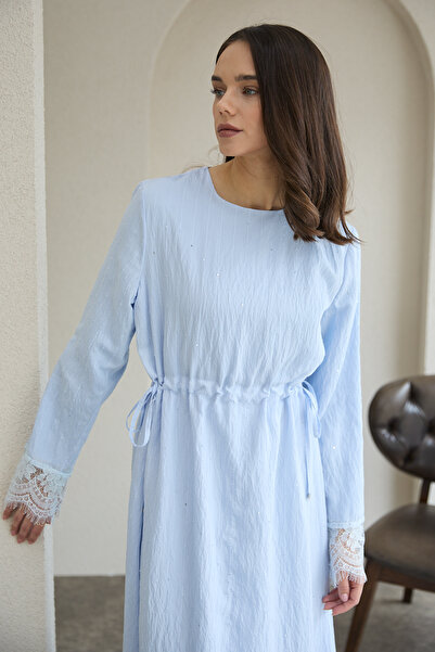 Melike Tatar Sequin Lace Dress 32-2865