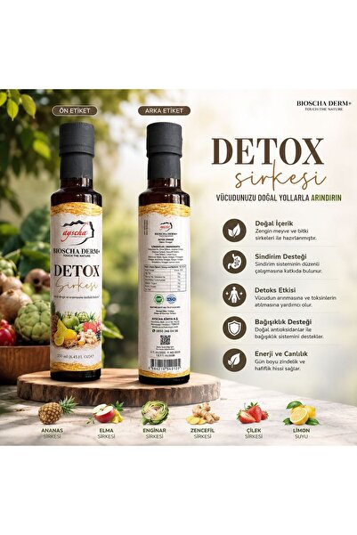 BIOSCHA KOZMETİK BIOSCHA DETOX SİRKESİ