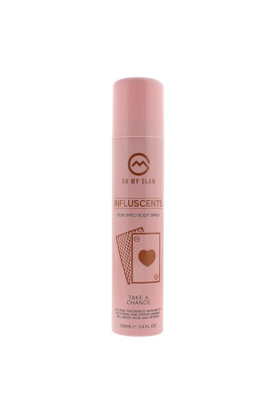 GLAM Oh My Glam, Influscent Take A Chance, Spray de corp, White Musk, 100 ml