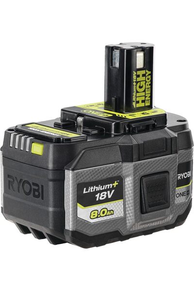 Ryobi RB1880T 18V Li-Ion Akü 1x8.0AH Plus Yedek Akü - 5133006264