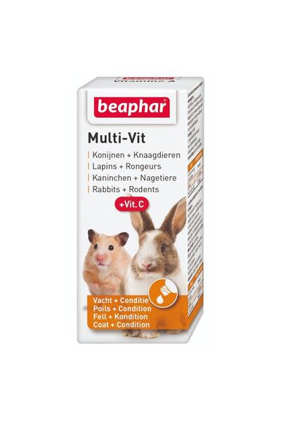 Beaphar Multi-Vit Πολυβιταμίνες Συμπλήρωμα Διατροφής για Ενίσχυση Υγείας & Δέ...