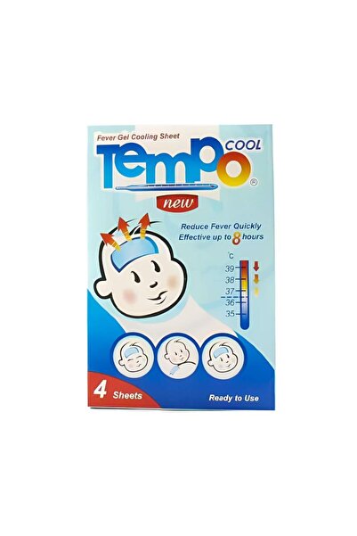 Tempo cool كمادات أطفال جل من تيمبو كول - 4قطعة