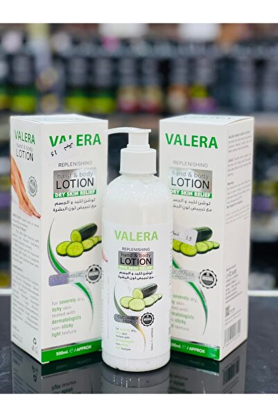 Valera CUCUMBER FRESH LOTION HAND & BODY DRY SKIN RELIEF 500ml
