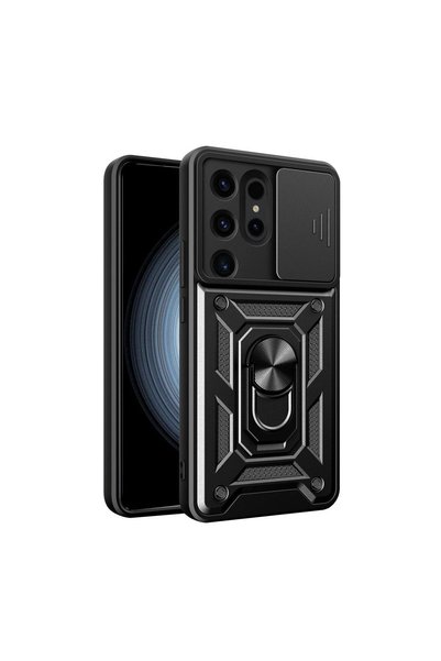 Ethab Ticaret Glb-Stl41414 Samsung Galaxy S24 Ultra Case Pars Lens Ringed Sil...