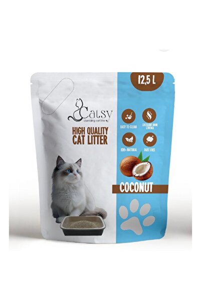 Catsy رمل فضلات القطط من ماركة كاتسي جوز الهند 12.5لتر