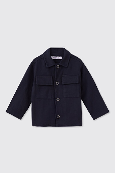 Panço Baby Boy Navy Blue Jacket